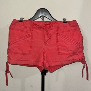 Old Navy Red/Pink Drawcord Shorts